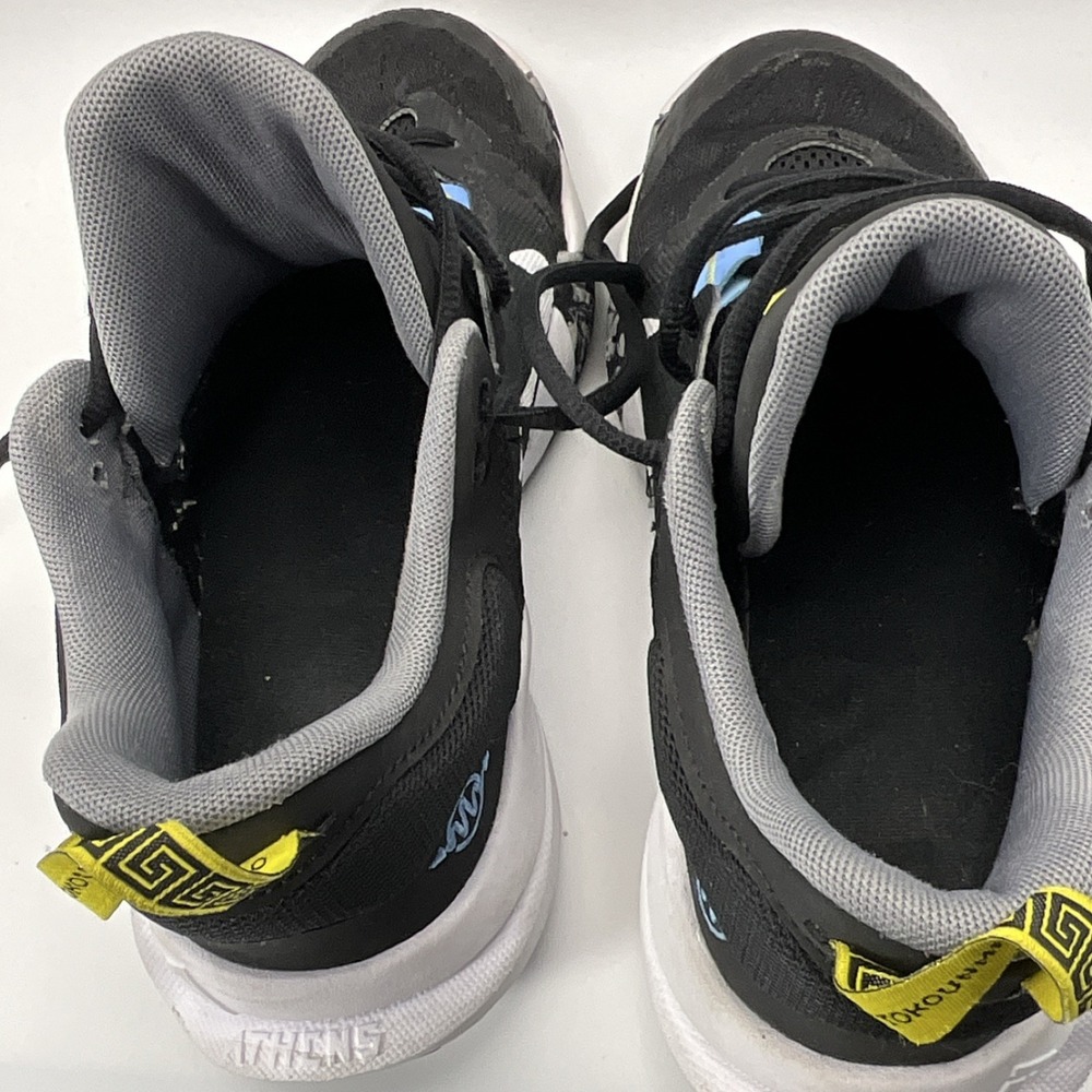 Nike Giannis Immortality 2 Sneakers Black White Blue Boys US 6Y DQ1943-001 - Picture 6 of 11